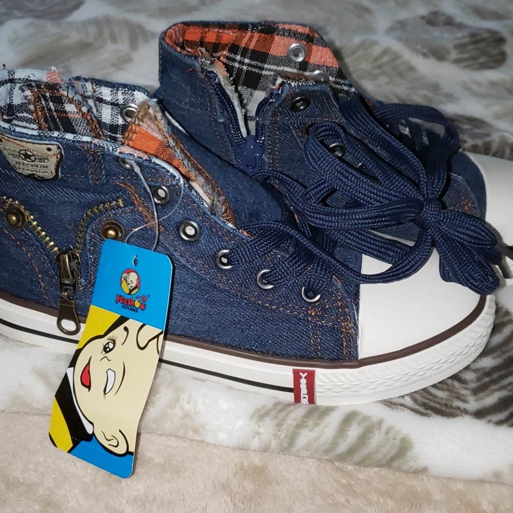 Zipper High Tops